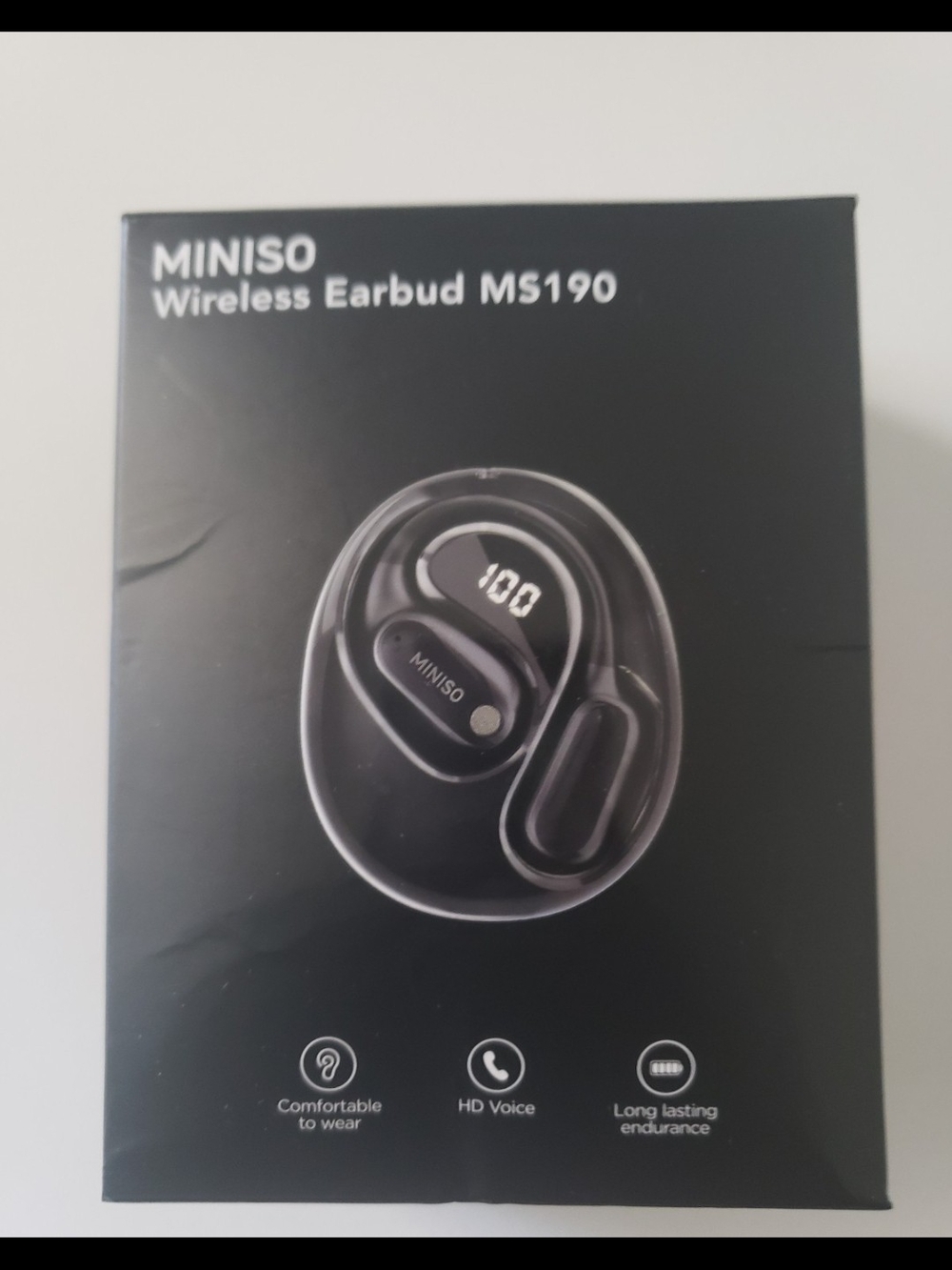 MINISO MS190 Wireless Earbuds - Black